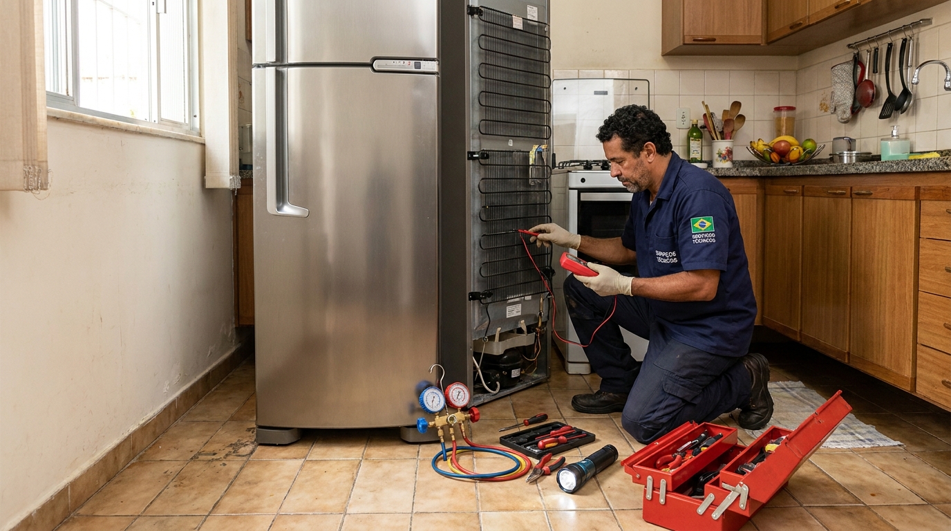 Manutenção na refrigeração em Piracicaba-SP